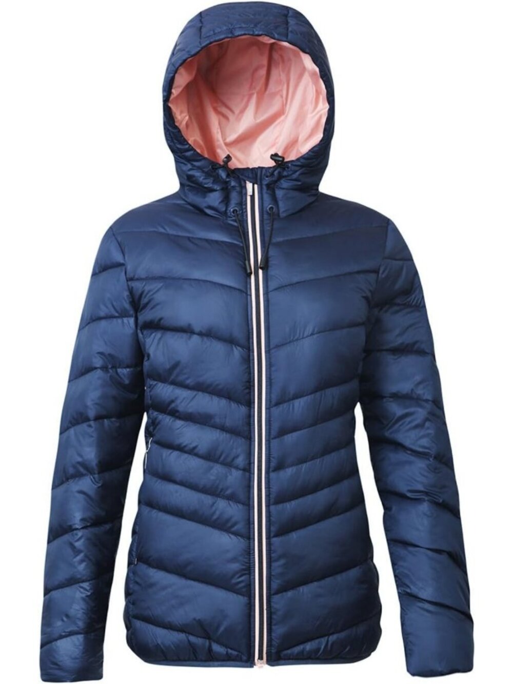 Lightweight Water-Resistant Hooded Puffer Jacket for Women - Stylish & Warm
